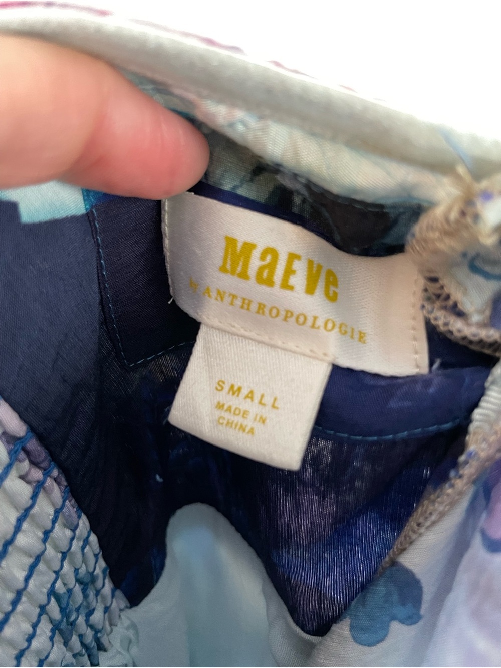 Mauve Anthropologie One-Shoulder Maxi, Size S - Picture 4 of 10